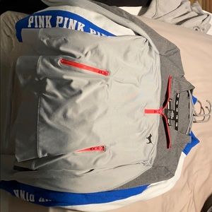 Grey/Pink PINK sweatshirt